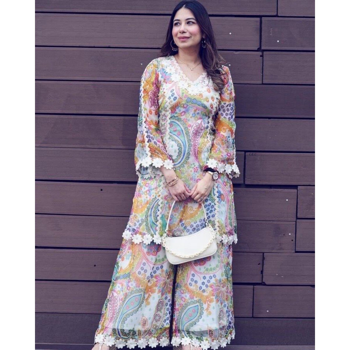 Palazzo suit design best sale 2019